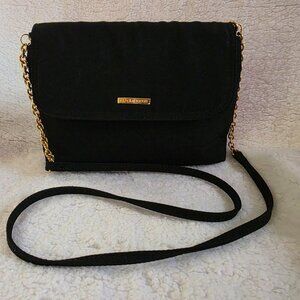 Liz Claiborne Black Cloth Shoulder Bag
